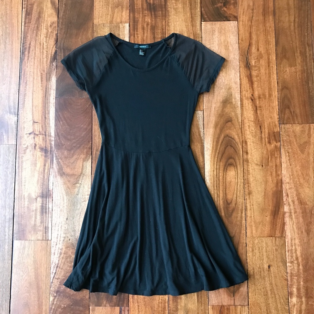 Black A-Line Dress